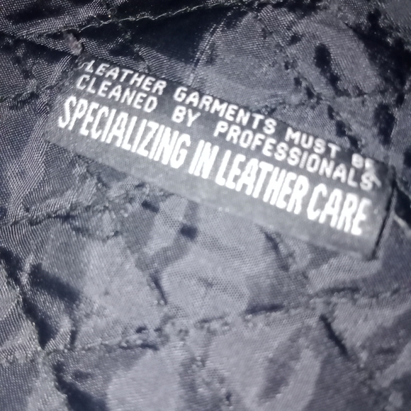 Charles Klein Insulated Bomber Leather Jacket/Coat - Picture 8 of 12